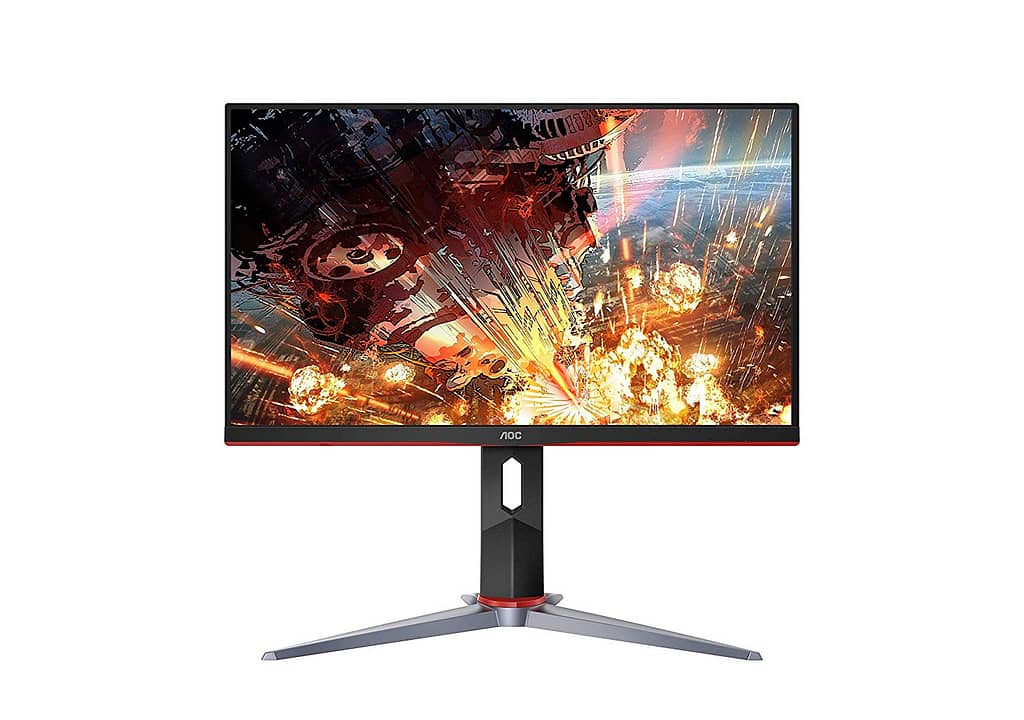 AOC C24G1 23.6" Curved Gaming LED Monitor with VGA Port, HDMI*2 Port, Display Port, 144Hz Refresh Rate
