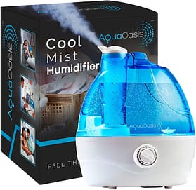 2. AquaOasis™ Cool Mist Humidifier {2.2L Water Tank} Quiet Ultrasonic Humidifiers for Bedroom & Large room