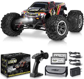 5. 1:10 Scale Large RC Cars 50+ kmh Speed - Boys Remote Control Car 4x4 Off Road