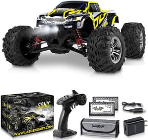 4. 1:16 Scale Large RC Cars 40+ kmh Speed - Boys Remote Control Car 4x4 Off Road