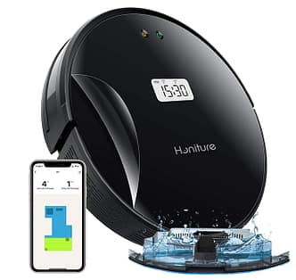 5. HONITURE Robot Vacuum Cleaner, Honiture Q5 2-in-1 Robot Vacuum and Mop Combo, 2000Pa, 100mins Runtime