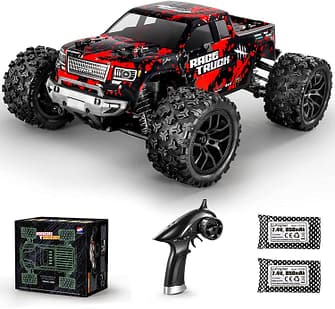 3. HAIBOXING 1:18 Scale All Terrain RC Car 36KM/H High Speed, 4WD Electric Vehicle,2.4