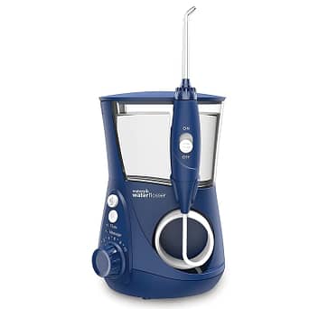1. Waterpik WP-663 Water Flosser Electric Dental Countertop Professional Oral Irrigator For Teeth, Aquarius, Blue