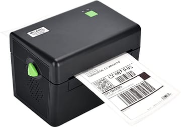 MFLABEL Printer - Commercial Grade Direct Thermal High Speed Printer - Compatible with Etsy, Ebay, Amazon - Barcode Printer - 4x6 Printer
