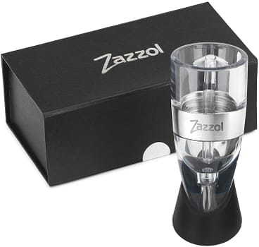 Zazzol Wine Aerator Decanter - Multi Stage Design with Gift Box - Recommended by Business Insider
