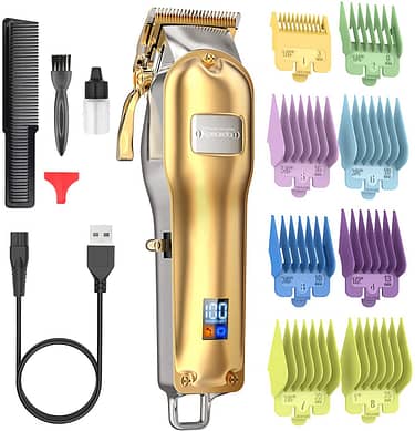 4. Romanda Hair Clippers ,Mens Clippers for Hair Cutting Professional