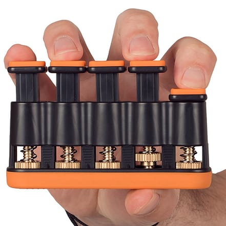 INTBUYING Adjustable Original Finger Exerciser Hand Strengthener Targeted Training for Athletes, Musicians, Rock Climbers and Physical Therapy